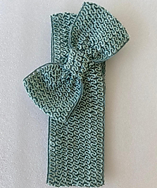 Su Yeşili Geniş Deniz Plaj Bandanası, Spor Pilates Yürüyüş Bandanası