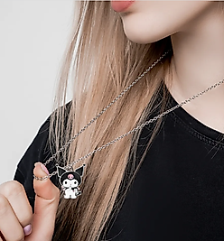 Anime Gotik Fantasy Magic Melody - Kuromi Kolye