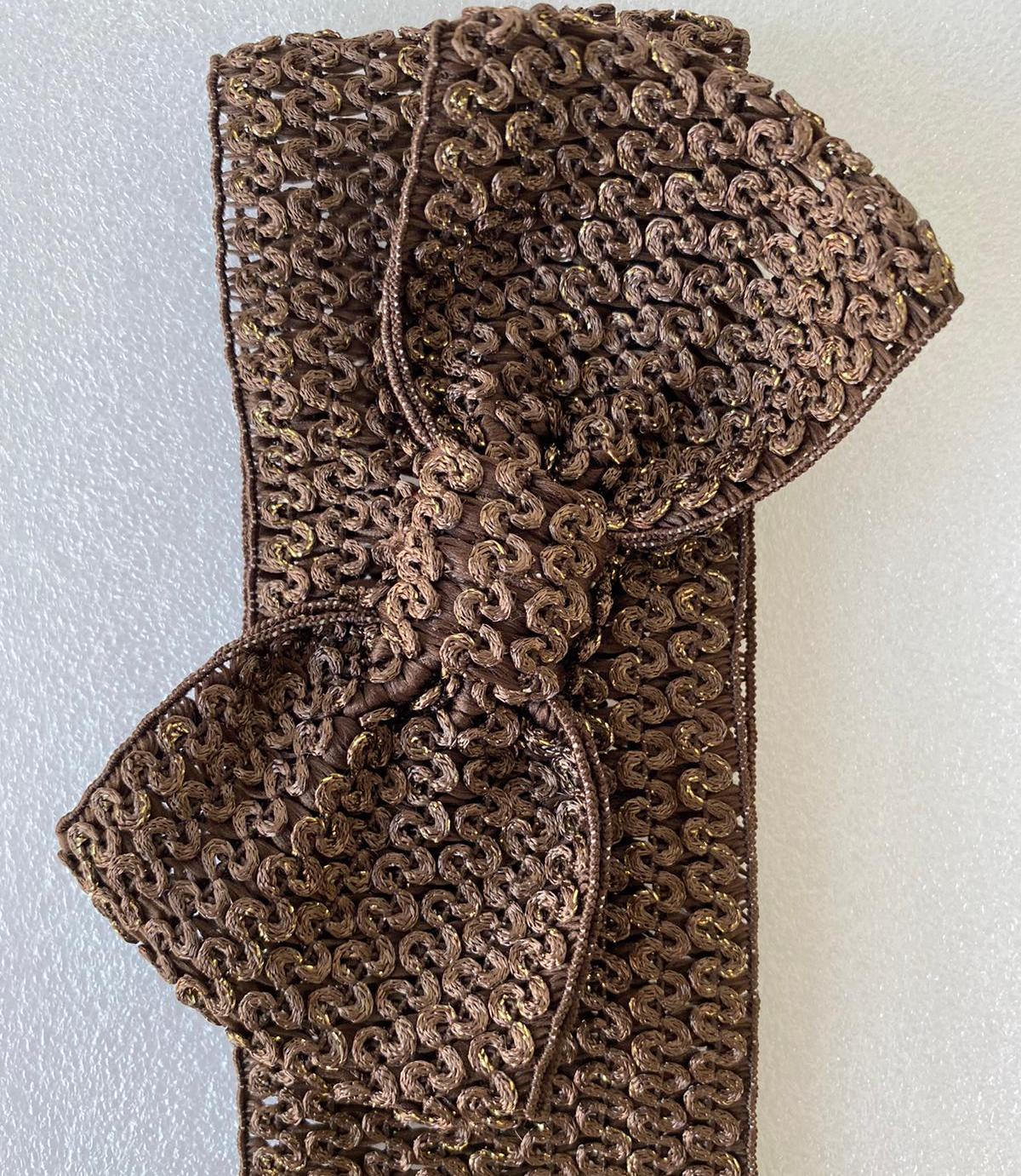 Acı Kahve Geniş Deniz Plaj Bandanası, Spor Pilates Yürüyüş Bandanası