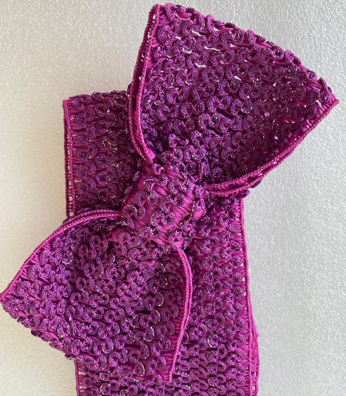 Mor Geniş Deniz Plaj Bandanası, Spor Pilates Yürüyüş Bandanası