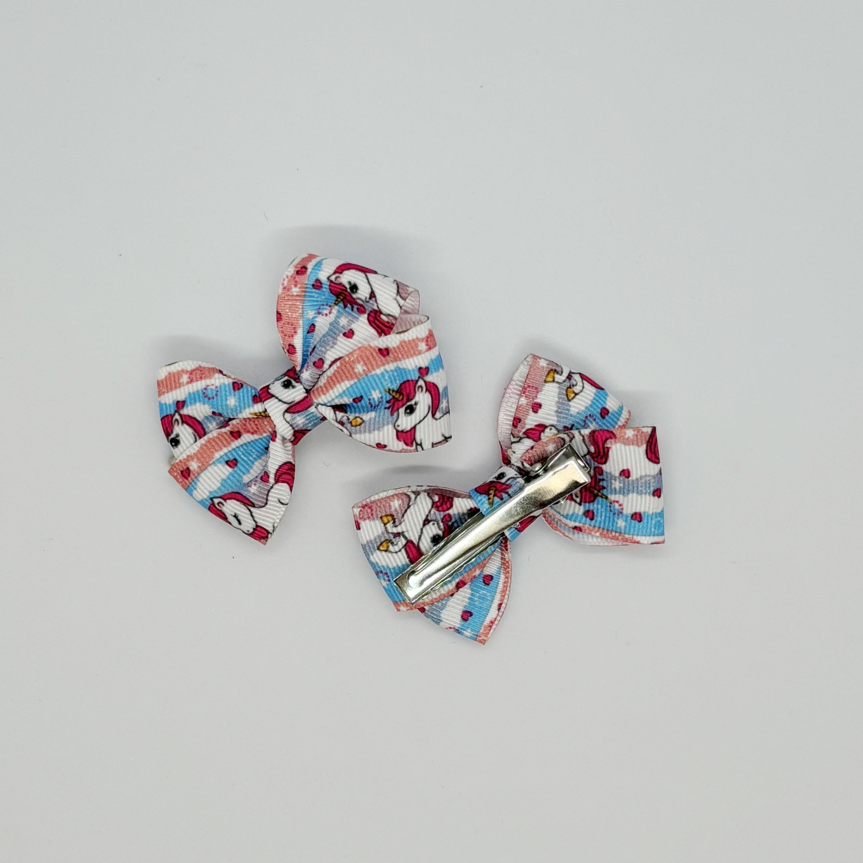 Unicorn Klipsli Mini Çocuk Yan Toka - 2'Li Set