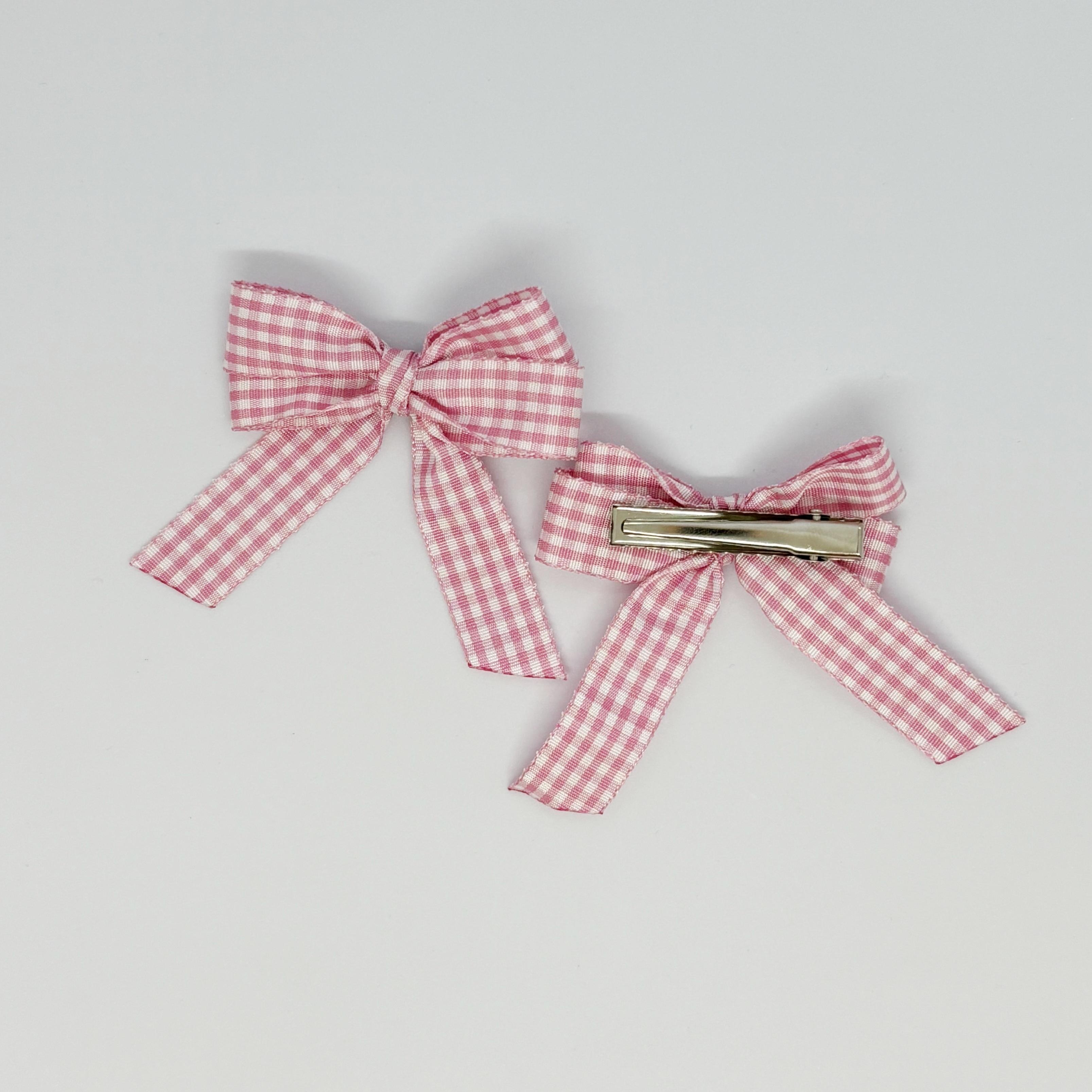 Pembe Pötikare Çocuk Mini Yan Toka Seti - 2'Li