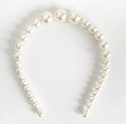Beyaz İncili Taç - İnci Taçlar