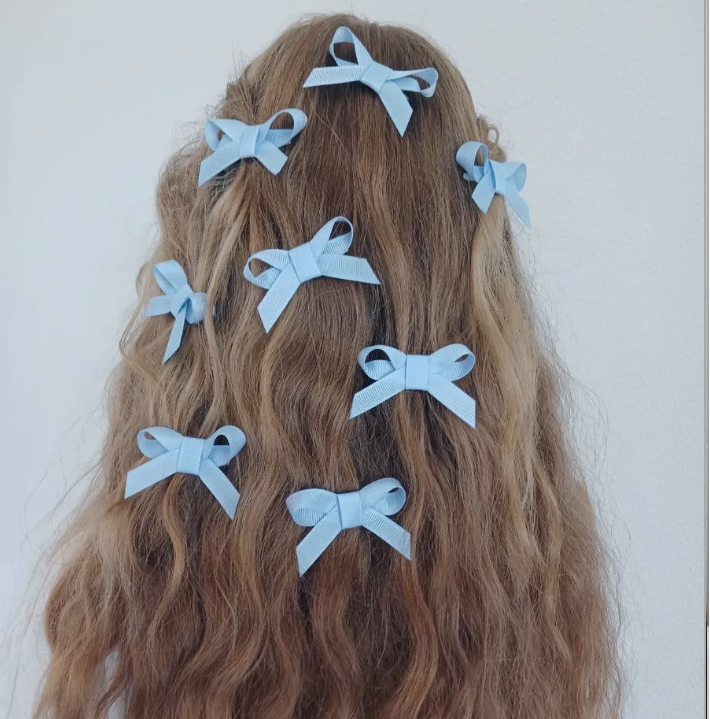 8'li Mavi Klipsli Fiyonk Toka Seti, Çocuk ve Yetişkin Toka Setleri