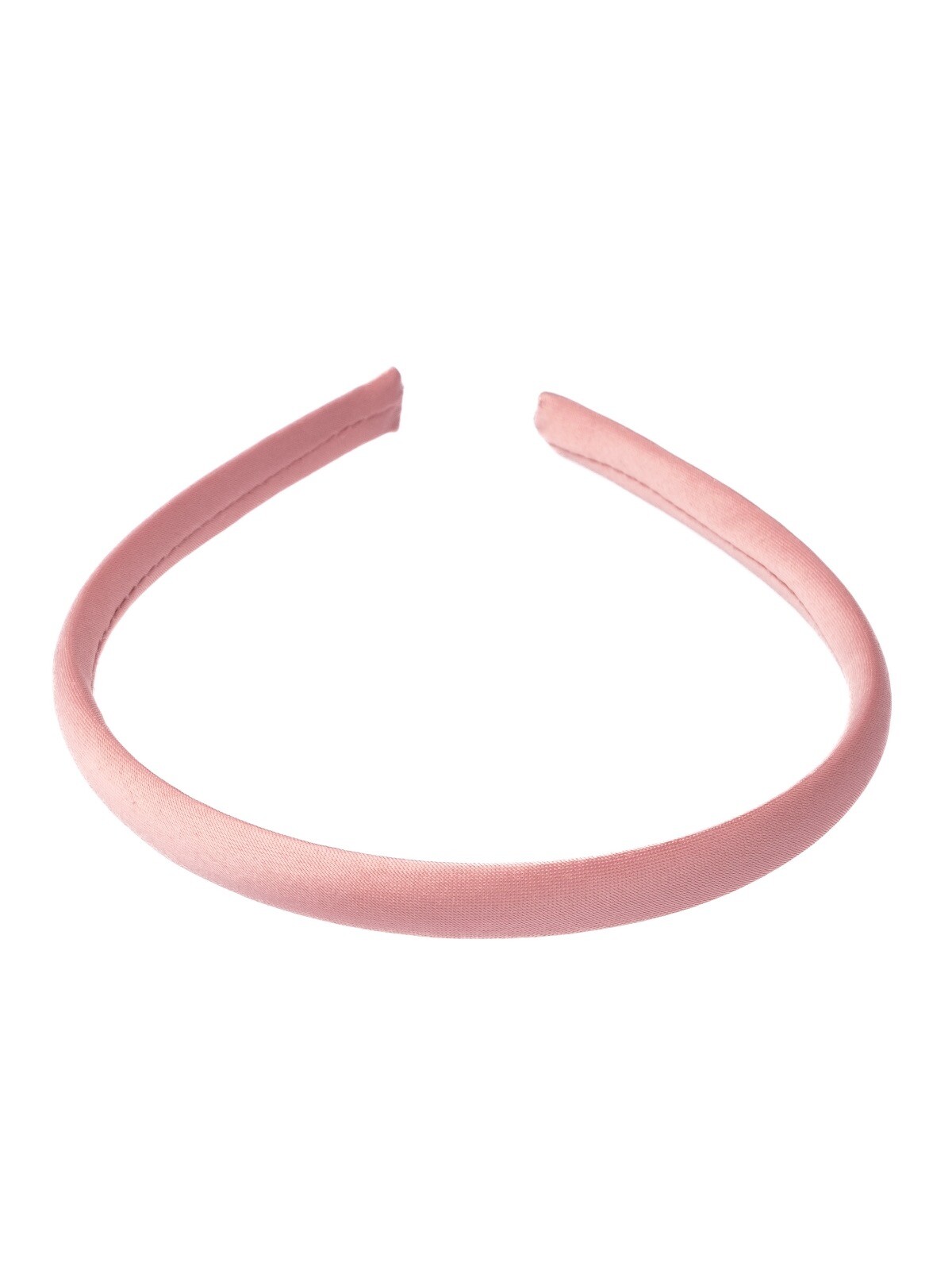 Pembe Saten İnce Esnek Taç, 1,5 Cm