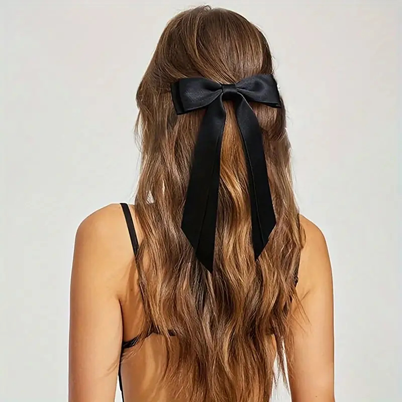 2'Li Kırmızı ve Siyah Klipsli Toka Seti